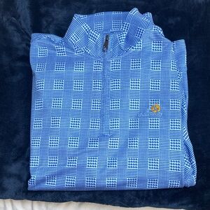 Bobby Jones Blue Checkered Polo